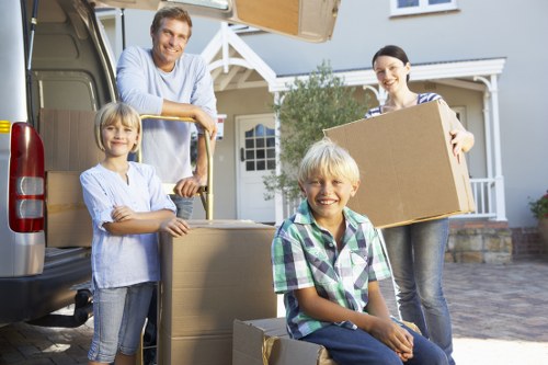 Office relocation supplies and furniture for a local business move