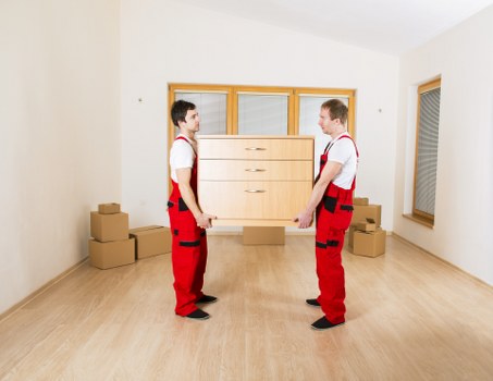 Customer service terms and liability information for moving service
